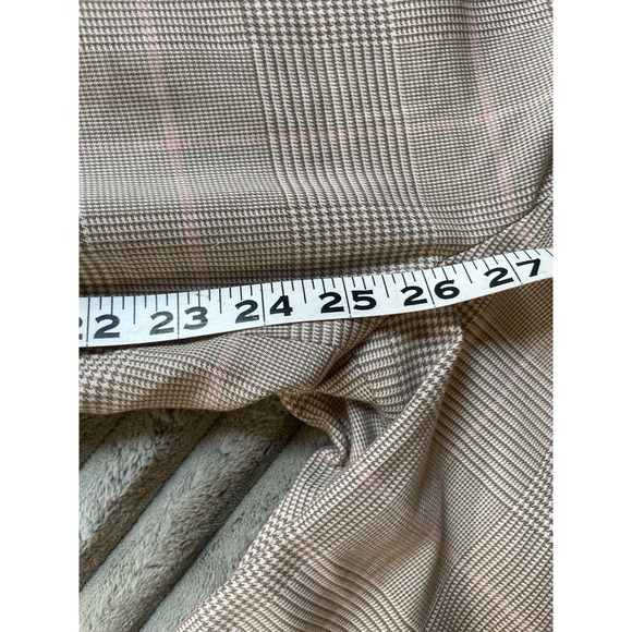 Banana Republic Women's 4 Brown Houndstooth Cropped Dress Pants Trousers - Picture 10 of 10